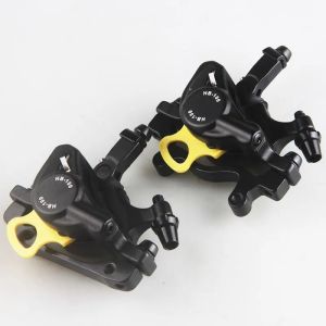 Hydraulic Disc Brake Caliper for Mountain Road Bike Cable Operated Front And Rear Wheels Black Red Bicycle Brakes with Accessori