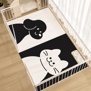 Pet Mat Waterproof Anti-Urine PVC Fence Soundproof Special Mat Dog Cat Cat Litter Mat Placemat Dog Cage Cushion