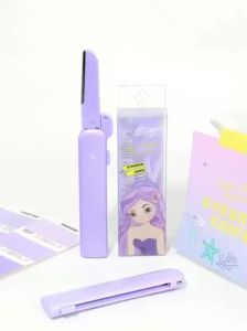 AA-273 Ashley EYE BROW KNIFE มีดโกนขนคิ้ว แอชลี่ย์ ใบมีดคม ไม่บาดผิว พับเก็บได้