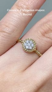 HABIB MYRA | Diamond Ring in 375/9K Yellow Gold 268540124