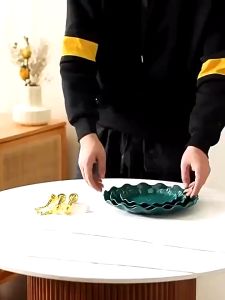 MOONBIFFY Rak Kue Susun 3 Tingkat & Detachable Plate Cake Stand Display