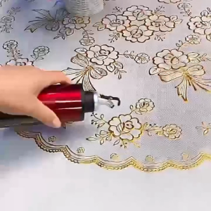 PVC Heat Resistant Tablecloth European Round Table Waterproof Stain Resistant Washable Free Dirt Resistant Scratch Proof Oil Resistant Home Dinner Easy Clean Tablecloth