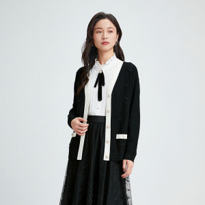 Koradior | Merino Wool Female Knit Top