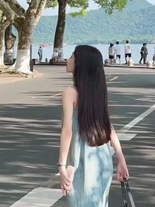 🌟CORE🌟dresses women new style 2025 Temperament Loose Dress Niche Tie Dye Slip Dress Women Summer Slouchy Style Vacation Long Dress