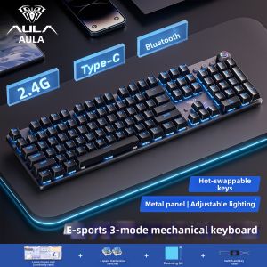 AULA | Gaming and Office Tri-Mode Wireless Keyboard