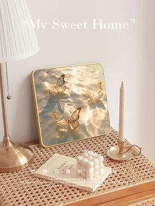 Butterfly Healing Series Decorative Painting Ins Style Bedroom Restaurant Living Room Wall Art Bedside Desktop Decoration