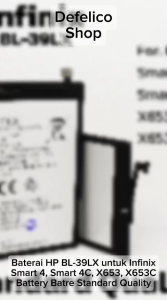 BATERAI BATRE BATRAI HP INFINIX BL-39LX BL 39LX SMART 4 S5 S5 LITE