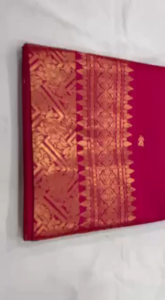 [PRE ORDER : 10 DAYS] Bridal Special: Soft Banarasi Silk Saree with Heavy Golden Zari & Rich Pallu | 2026 Collection_ 6085 ( Normal or Ready to Wear Saree)