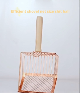 Cat Litter Scoop Litter Scoop Shovel Pet Cleaning Supplies With Comfortable Wooden Handle