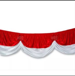 BENDERA BEKROUND KARET ABUTAI 10 GELOMBANG 8 METER
