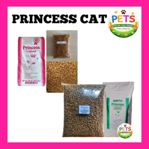 PRINCESS CATFOOD 1KG PINK&GREEN REPACKED