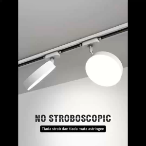 220V Track Supplementary Lighting Downlight Nordic-Style Simple and High-Brightness Spotlights for Commercial Store Windows Display / Exclusive for Clothing Store Live Streaming