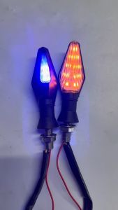 ไฟเลี้ยวมอเตอร์ไซค์แบบ LED ไฟเลี้ยวแต่ง ไฟเลี้ยว ไฟเลี้ยวมอไซต์ (1คู่) มีไฟหรี่ตั้งหลัง ใส่ได้ทุกรุ่น ทั้งด้านหน้าเเละด้านหลัง