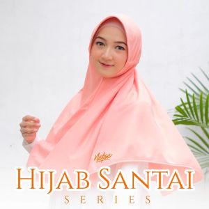 Kerudung Instan Serut Nafisa Jilbab Santai - Kaos Dan Lycra Eksklusif Jilbab Bergo Simple