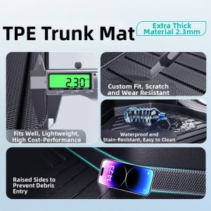 CO | Multi Model Fit Audi TPE Trunk Mat