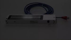 Ebelco 12V electromagnetic magnetic door lock (600 LBS) Access control holding force with LED light
