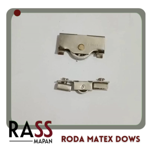 Roda Rak Aluminium Roda Matex Besar Asli Dows Besar Kecil ECERAN