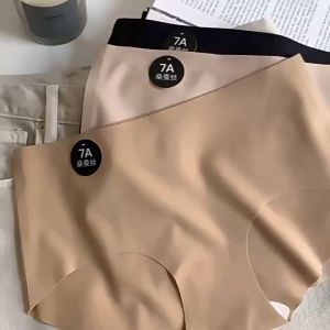 轻薄无痕7A桑蚕丝提臀中腰礼盒装内裤 6件/盒 7A Mulberry Silk Hip-Lifting Mid-Waist Panties Woman Underwear6 pieces/box