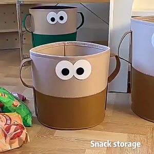 Large Capacity Baby Toy Storage Bucket Capacity Dirty Clothes Basket Toys Storage Basket