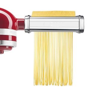 Pasta Attachment for KitchenAid Mixer Pasta Sheet Roller Spaghetti Fettuccine CutterStainless Noodle Fit All KitchenAid Chef