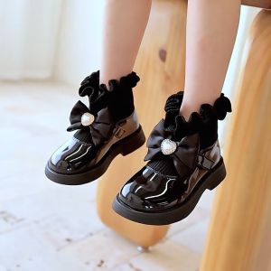 Sepatu Flat Knee Boot Anak Perempuan Lovey Import Murah (ZH-SS202)