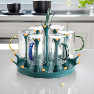 Heat-Resistant Transparent Glass Cup Set