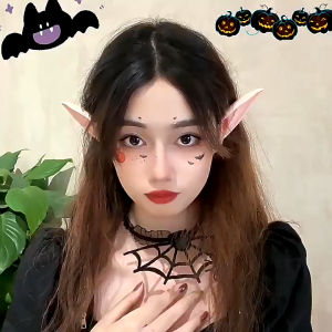 หูเอลฟ์จําลอง แบบนิ่ม หูเอลฟ์นางฟ้า  หูแฟนซี  พร็อพคอสเพลย์ สําหรับปาร์ตี้ฮาโลวีน (1 คู่ )