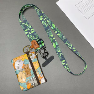 Exquisite Woven Strap Phone Lanyard Hanging Neck Crossbody Strap Adjustable Universal Anti-lost Mobile Phone Lanyards