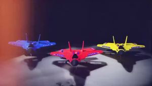 RC Plane KF803 2.4G With LED Lights RC Flying Model Glider RC Vertical Plane EPP Foam Toy Airplane Gifts For Kids