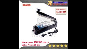 Mesin Press Plastik 20 cm / Impluse Sealer Joyko IS 915 Besi / Heat Sealer Is 919 Plastik / Mesin Potong Plastik sampai 20 cm / IS915 - IS919