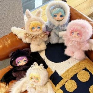 Original Maytree Dumia Snow Trace Secret Language Mysterious Plush Vinyl Blind Box Jaction Figurine Doll Kawaii Girl Toy Gifts
