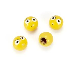 4 Bánh Xe Lốp Xe Van Nắp Chống Bụi Nắp Bóng Tròn Chống Rò Rỉ Cho Ô Tô Xe Máy Xe Đạp - Phụ Kiện Trang Trí Chống Rỉ Sét Của Amagi