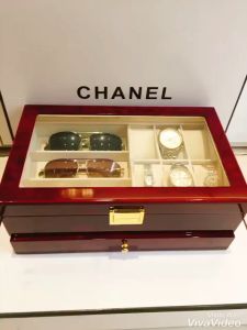 Hộp Gỗ Đựng Đồng Hồ - Trang Sức - Mắt Kính. Cao Cấp Sang Trọng