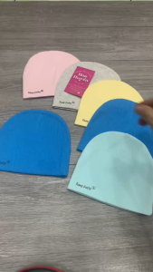 Mũ Cotton Cho Bé Sơ Sinh Chất thun Cotton mềm mại Fany | Nón Bé Trai Bé Gái Sơ Sinh 0-10 Tháng
