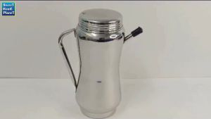 Stainless Steel Oil Dispenser Pot with Nozzle 500ml 750ml 1000ml Kitchen Essential