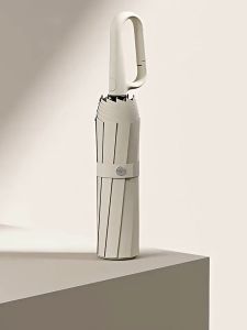 🇲🇾 Ready Stock Automatic Umbrella with Ring Buckle Sunscreen Sunshade Portable Protection Paraguas Payung Lipat 自动环扣雨伞