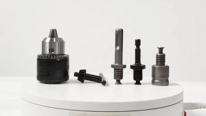 1.5-13mm Precise Drill Chuck Converter 1/2"-20UNF Thread Quick Change Adapter SDS-Plus Shank 1/4" Hex