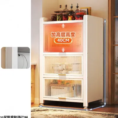 DIBIOU | Multifunctional Dustproof Kitchen Storage Cabinet