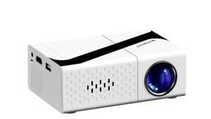 Portable Projector 4K Decoding 720P Native Supports Mobile Phone Projection Suitable for IOS/TV Stick/USB/Laptop Other Devices