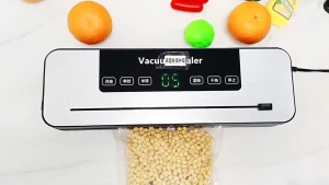 Vacuum Sealing Machine - Compact Home Use Fresh Preservation Dual Function (Dry/Wet) Fully Automatic