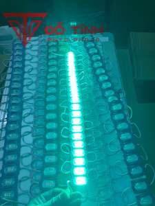 Đèn let trang trí ô tô. Dây led mắt trâu 20 mắt 12/24v không nháy.