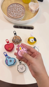 BT21 BTS FIDGET CLICKER TOY STRESS RELIEF TOY 3D PRINTED COOKY KOYA MANG RJ CHIMMY SHOOKY VAN TATA