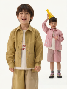 Q21 | Pure Cotton Child Jacket Casual Long Sleeve