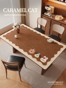 ovzf | Waterproof Oil-Resistant Heat-Isolating Insulated Table Cover Thick Pad
