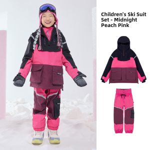 VECTOR | Windproof Waterproof Warm Thickened Ski Suit for Medium to Large Children