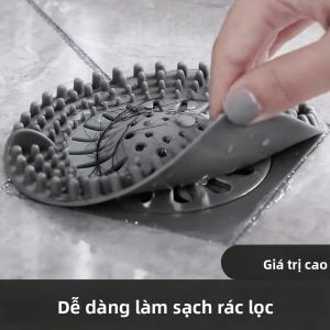 Ốp Thoát Nước Dụng Cho Nhà Bếp & Phòng Tắm Tóc Bắt Tắm Sàn Lọc Bồn Rửa Dụng Cụ Lọc Phụ Kiện Gia Đình