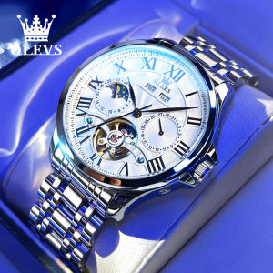 OLEVS | New 2025 Automatic Mechanical Watch with Openwork Design for Men