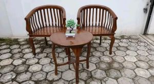 kursi Betawi jati 4 k