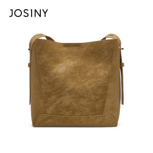Josiny | Elegant Vintage Womens Bucket Bag Single Shoulder Crossbody
