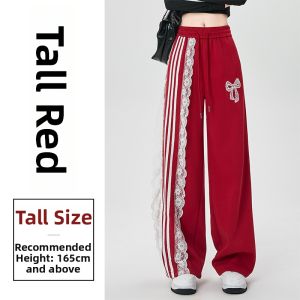 Spring Stylish French Pants Slim-wide Leg